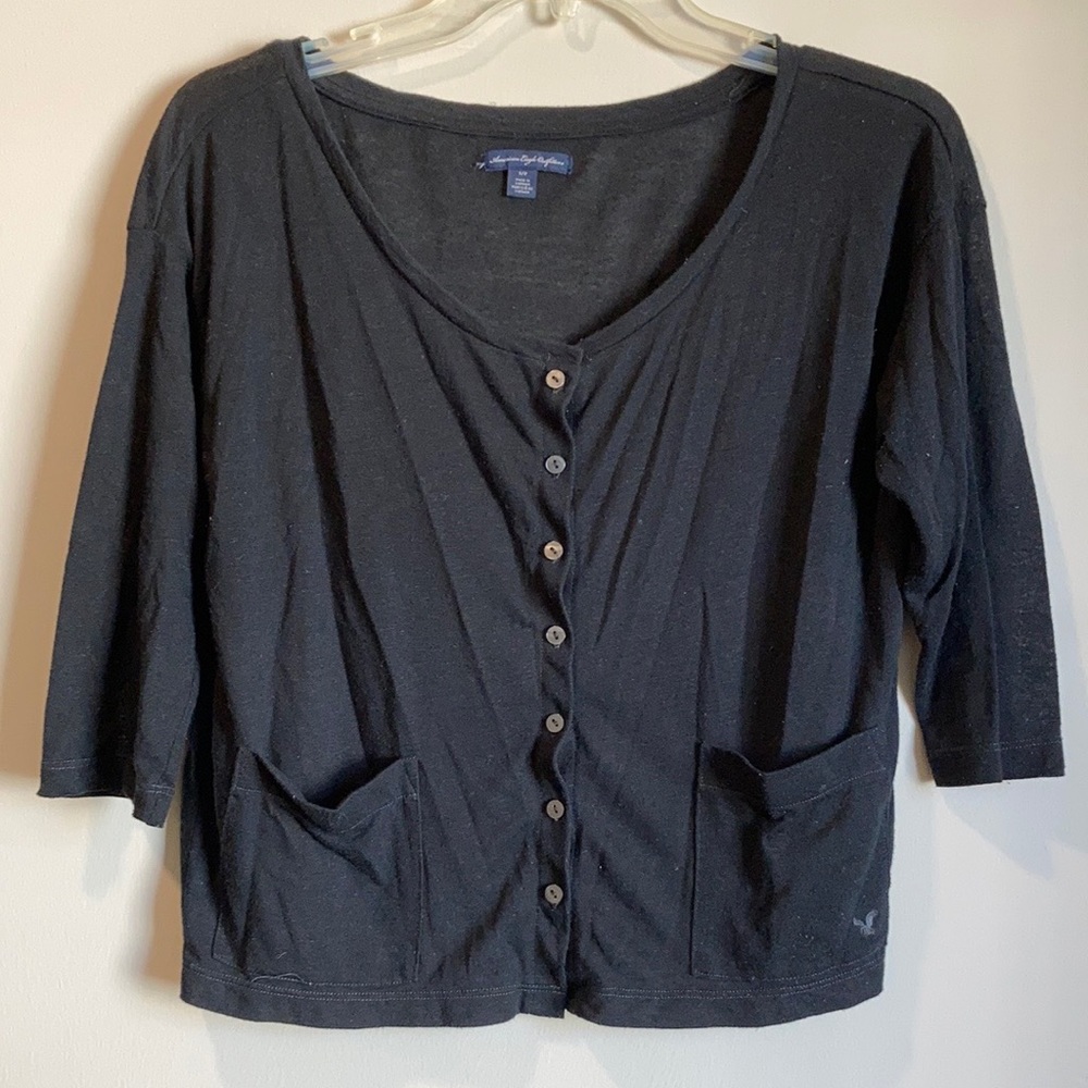 American Eagle Cropped Shrug